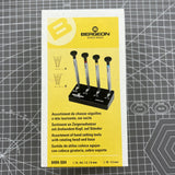 swiss Bergeon 8404 Watch Hand Fitting Tools (Set Of 4) On Stand