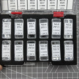 144 PIECES/Set Artificial Glass Stones for Watch Dial Watch Case 12 Sizes