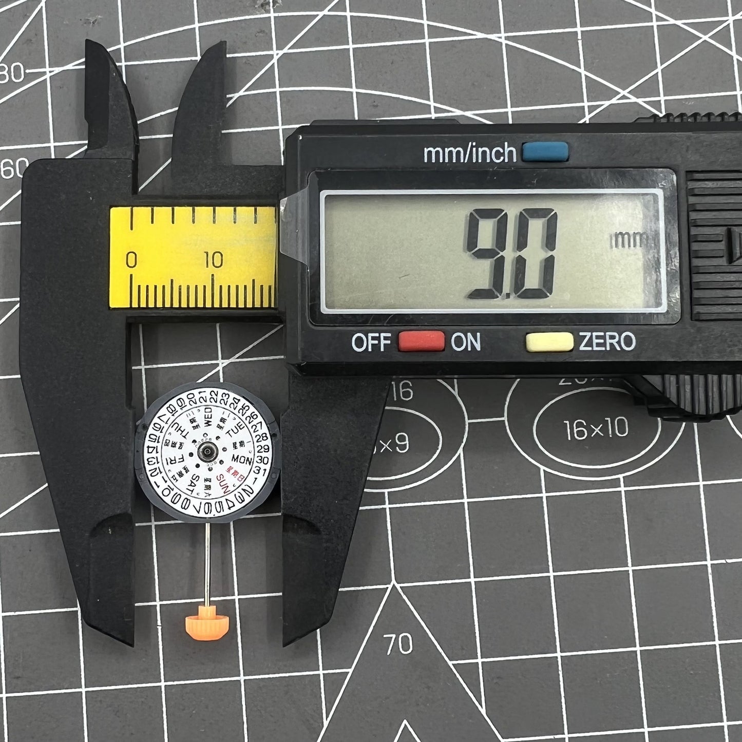 Miyota 1L02 Quartz Movement English Chinese Dial