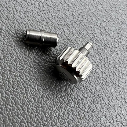 6mm Silber Uhrenkrone mit Tubus für OMEGA Seamaster 300 Modell