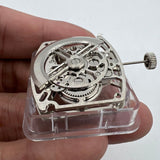 Asian HZ1C01A Silve Barrel Shape Automatic Mechanical Movement