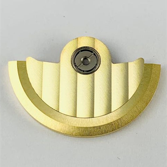 Golden Line Wave Carved Rotor Oscillating Weight for Seiko NH35 NH36 Movement