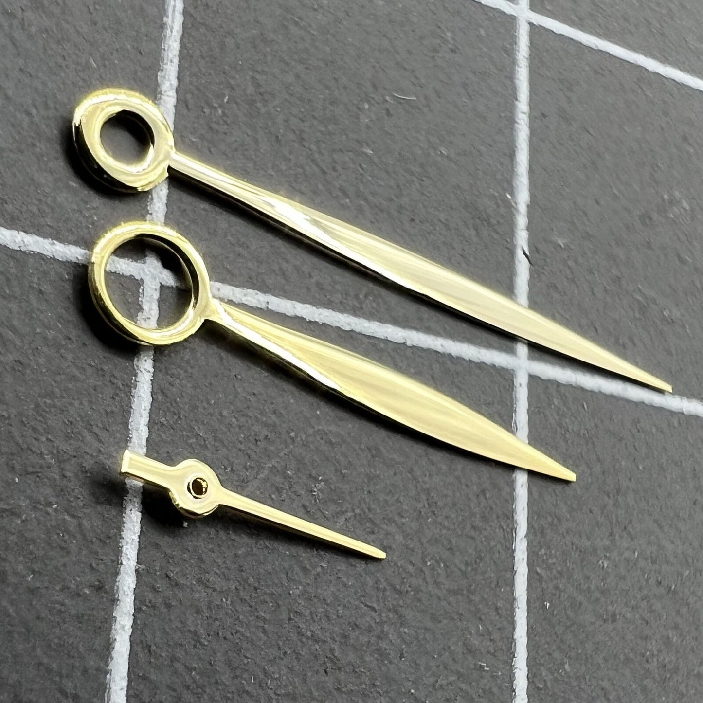 Golden Willow Leaf Shape Watch Hands for Seagull ST3600/ST3621/ETA6497/ETA6498
