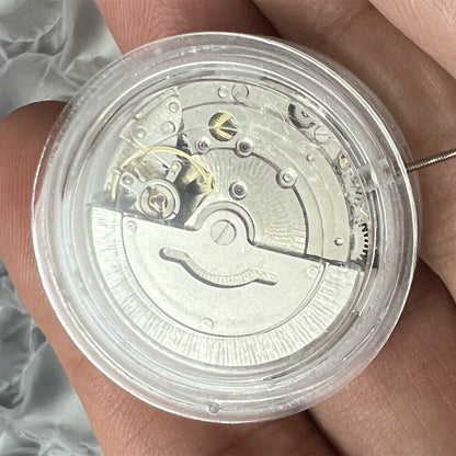 Brand New Automatic Mechanical Movement 8205 DG2813 Replacement Day Date Silver