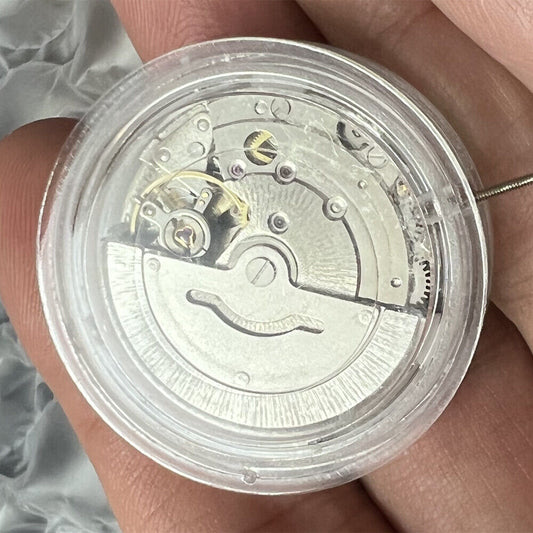 Brandneues automatisches mechanisches Uhrwerk 8205 DG2813 Ersatz für Tag und Datum, Silber