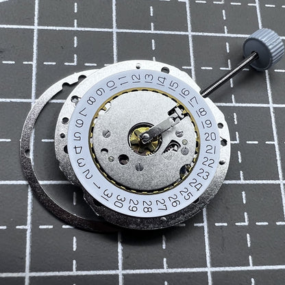 Quarzuhr mit Ronda 784 Uhrwerk, Datumsanzeige bei 3 Uhr, stilvolles Design, langlebig