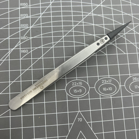 Swiss Bergeon 6571-CFR-3 Pinzette mit ersetzten Enden CFR 3 