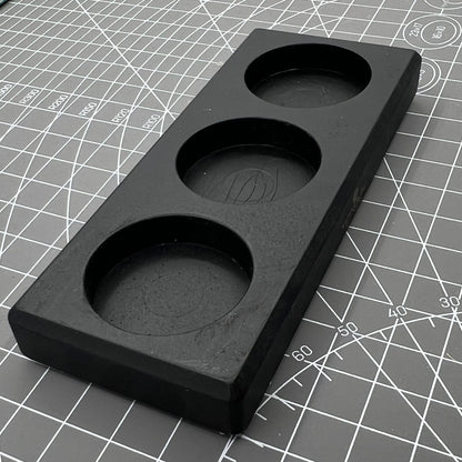 Black stand holder for Automatic Precision Oilers BG 7718-7720, ensuring stable and organized tool storage.