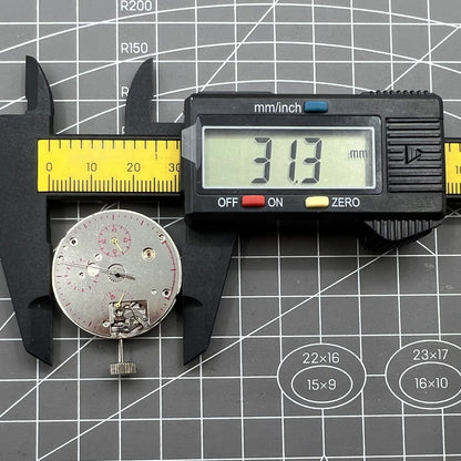 Tianjin Seagull ST19 automatic watch movement showcasing visible gears and precise mechanical craftsmanship