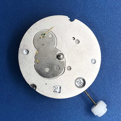 DG2813 Automatisches mechanisches Uhrwerk, kleine Sekunde bei 9, Einzelkalender, Silber