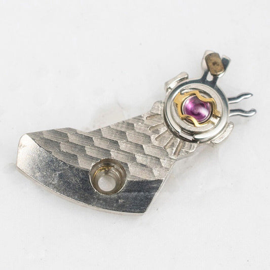 Silver splint of balance wheel watch part for ETA2660 ETA2661 movement, precision repair component.