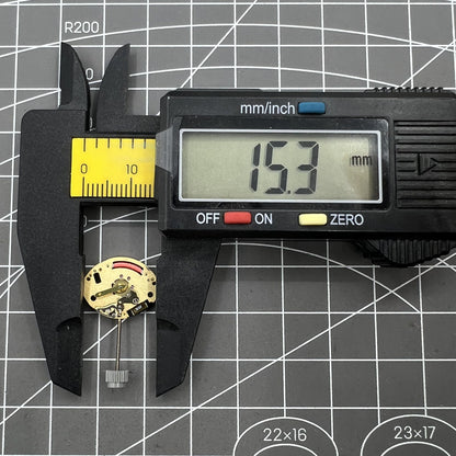 ETA 976.001 quartz movement with 2 hands, precise timekeeping for watch accessories by ETA.