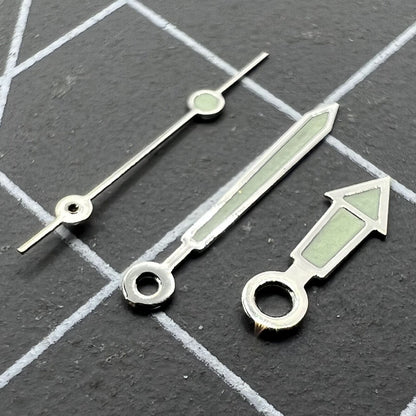 Jeu d'aiguilles lumineuses pour mouvement Miyota 2035 n° 3230 