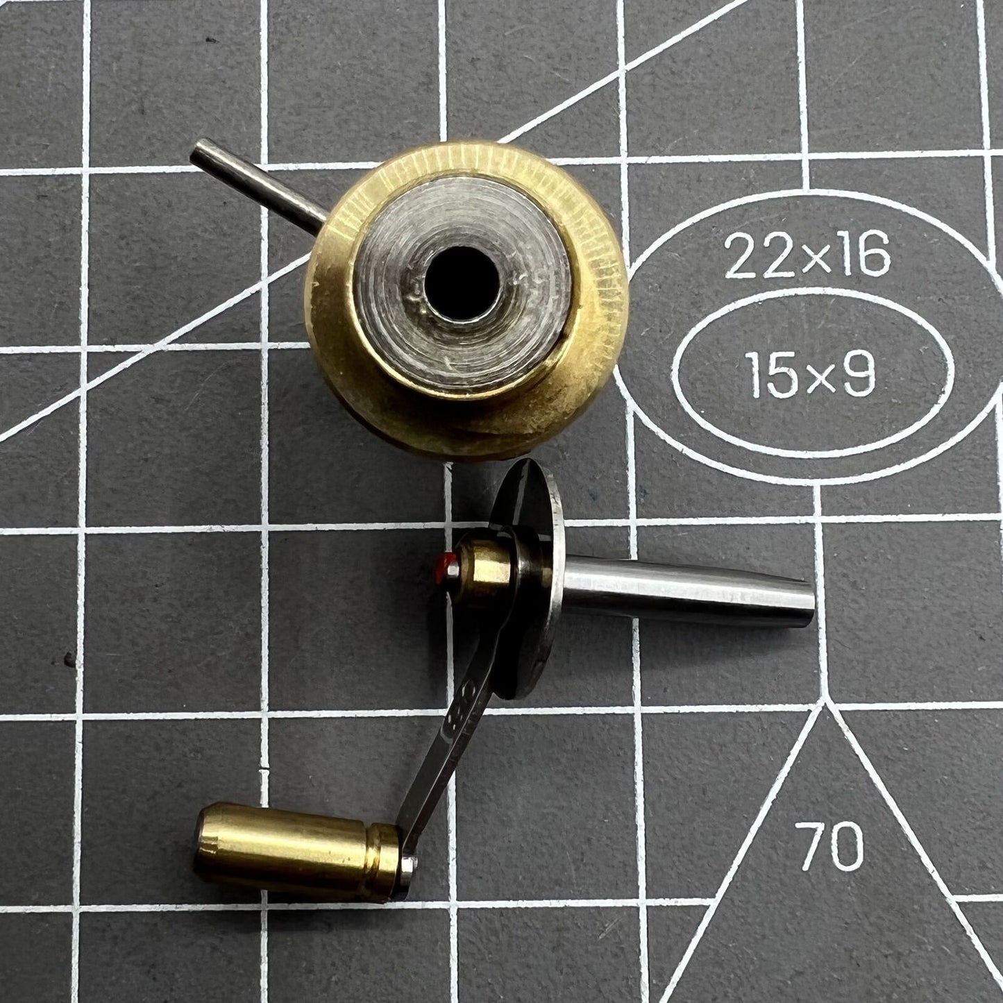 Swiss Bergeon 2729 mainspring winder with spare barrels for ETA calibres, durable watch repair tool.