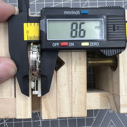 TY2876 T16 watch accessories by TY Brand featuring automatic mechanical movement and four small second subdials at 3, 6, 9, and 12 o?clock positions.