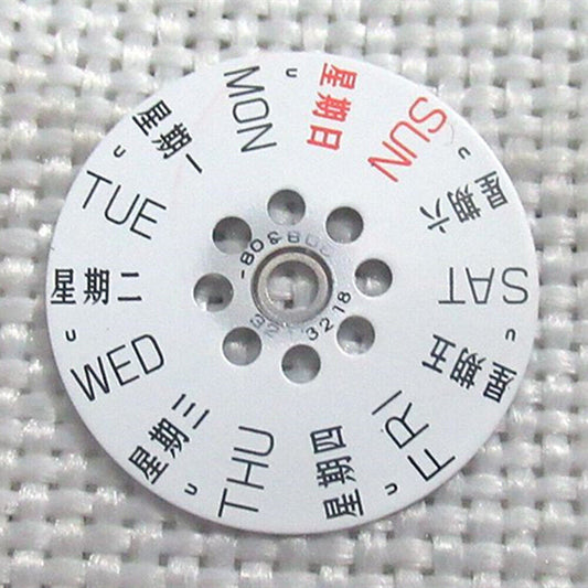 Roue de semaine 4030, roue de semaine, date à 9 heures, compatible avec le mouvement 8200#
