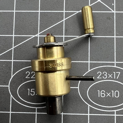 Swiss Bergeon 2729 watch mainspring winder spare barrels for ETA calibres, durable accessory for accurate repairs.