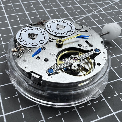 LB20 Multifunctional automatic watch with mechanical movement, date display at 12 o'clock, sleek design.