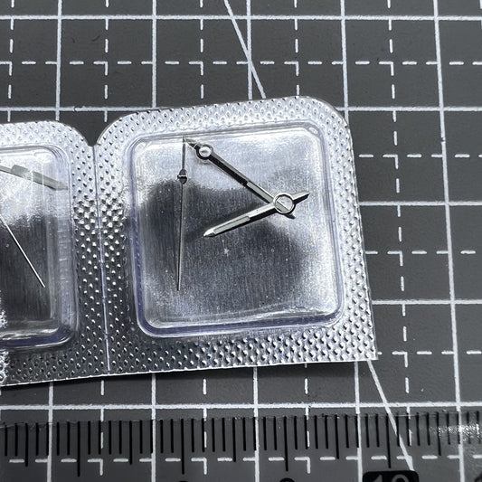 2 Sets/Pack Watch Hands Luminous Silver Generic For Movement 8200