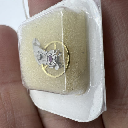 Swiss Made ETA balance wheel with splint for ETA2671 watch movement, precision-crafted for accurate timekeeping.