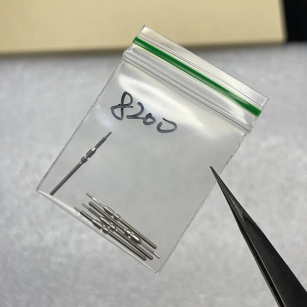 5 Stück Edelstahl Japan Aufzugswellen für Miyota Citizen 8200 Uhrwerk