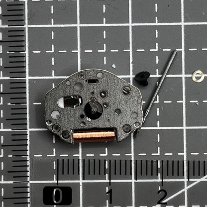 2 PIECES Miyota 2033 3 Hands High Pinion H5 Quartz Movement With Watch Stem