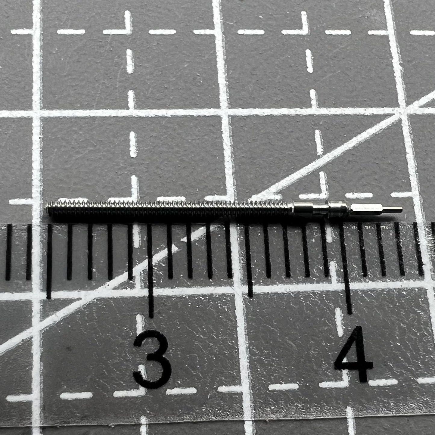 2 Stück Uhrenaufzugswellen passend für Miyota Werke 2005 2105 2305 2350