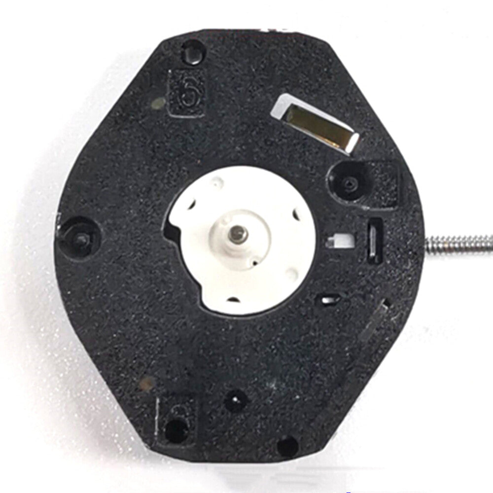 Miyota 6T28 quartz watch movement with 2 hands and small seconds at 6 o'clock for precise timekeeping
