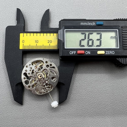 Automatisches mechanisches Uhrenwerk Silber Hollow Modell 7120