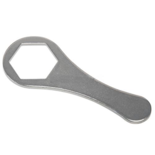 Bergeon 30417 watchmaker hammer featuring replaceable brass and synthetic ends for delicate watch repair tasks.