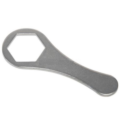 Bergeon 30417 watchmaker hammer featuring replaceable brass and synthetic ends for delicate watch repair tasks.