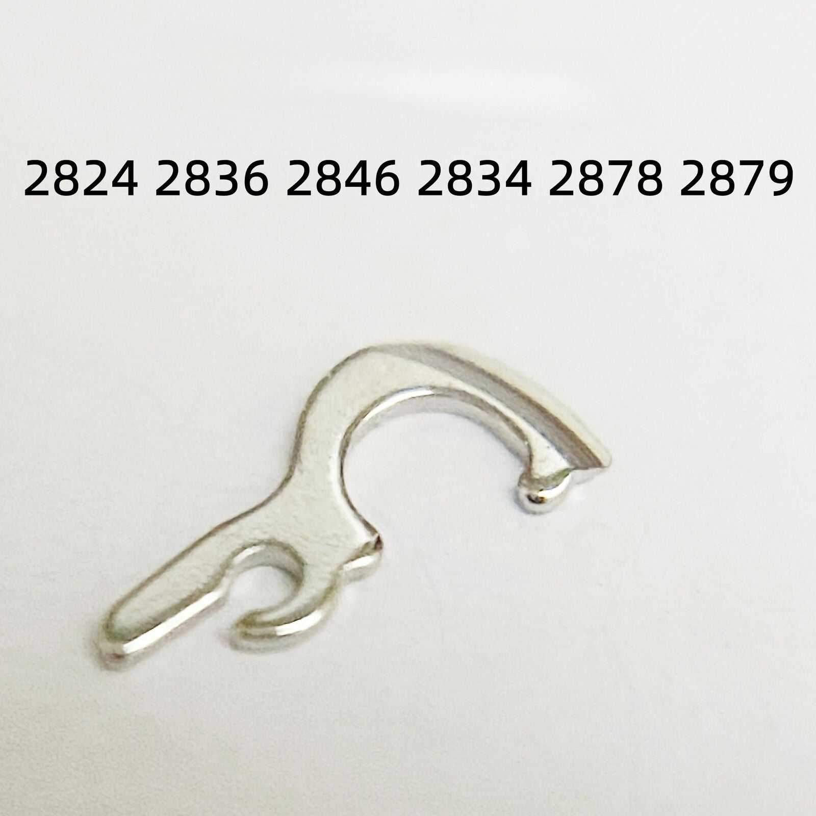 Dial hooks for ETA 2824-2836 movements, precise fit for watch repair and assembly.