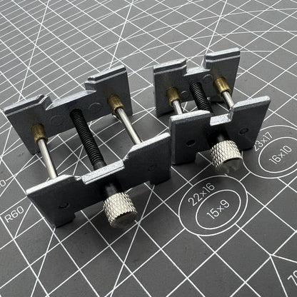 Ensemble de 2 supports de mouvement pour boîtier de montre, pince d'horloger en métal, outil de réparation