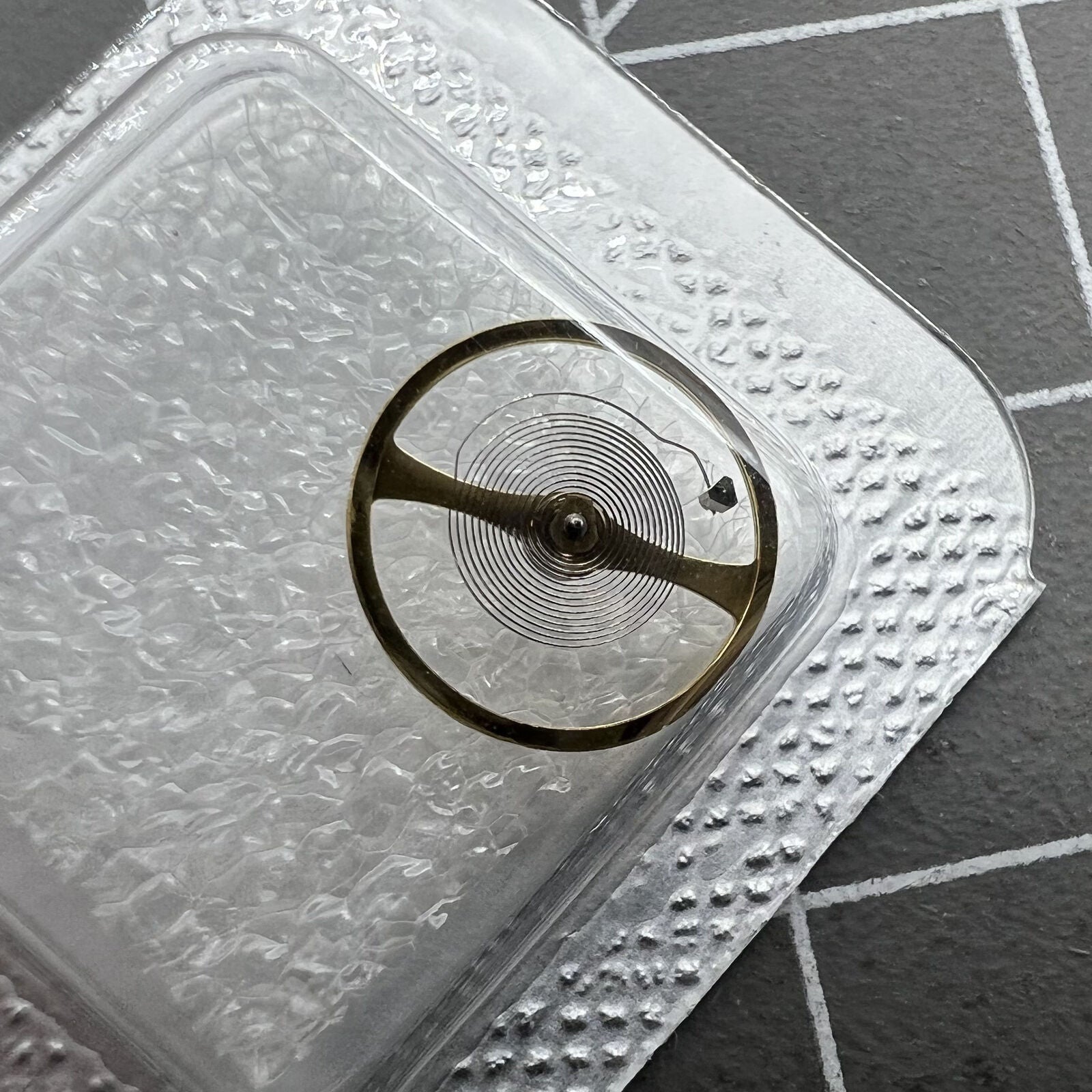 Complete Balance Wheel with Hairspring for Miyota 9015 watch movement by Miyota, precise timekeeping component