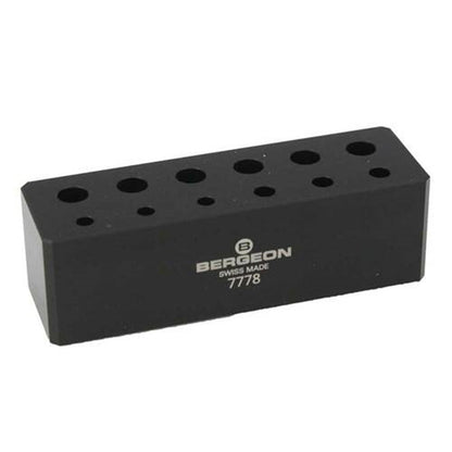 Bergeon 7778 6 Piece Screwdriver Set with Spare Blades and Screwdriver Stand