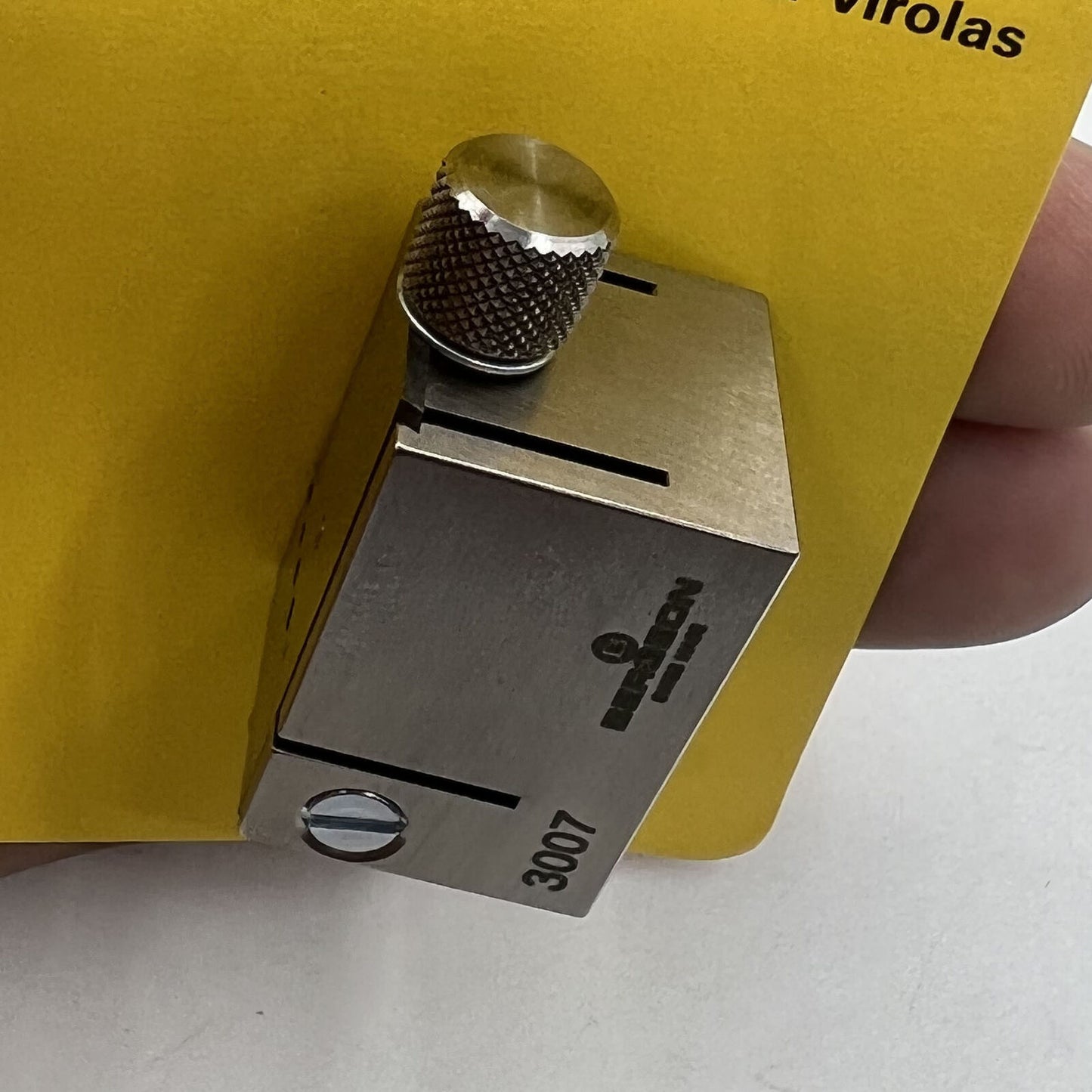 Swiss Bergeon 3007 precision watch tool for collet closing and tightening, ideal for watch repair enthusiasts.