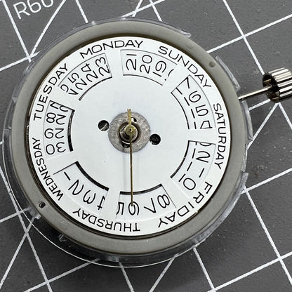 Tianjin Seagull T16 watch featuring day-date automatic mechanical movement and white dial design.