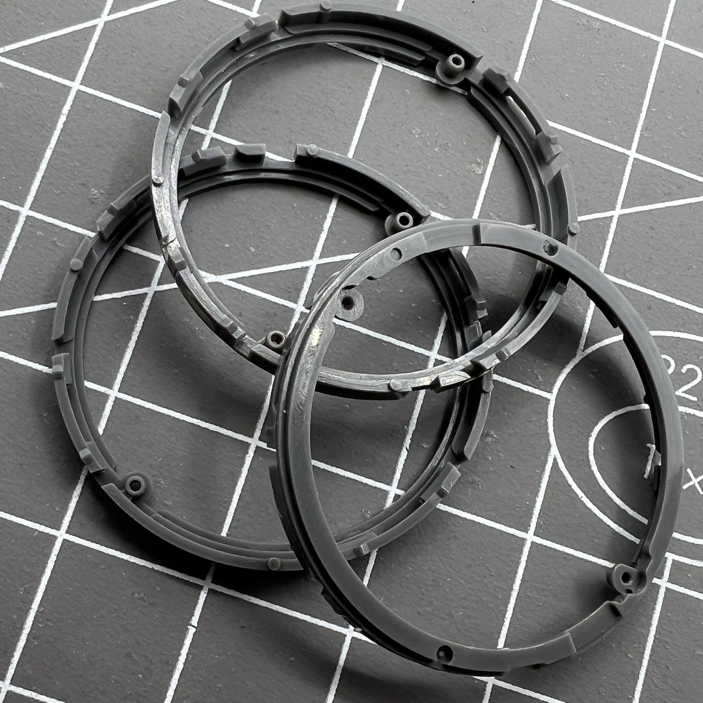 Uhrenzwischenring D�mpfermontage f�r Seiko NH70 Uhrwerk, 2 St�ck f�r pr�zise Zubeh�rmontage