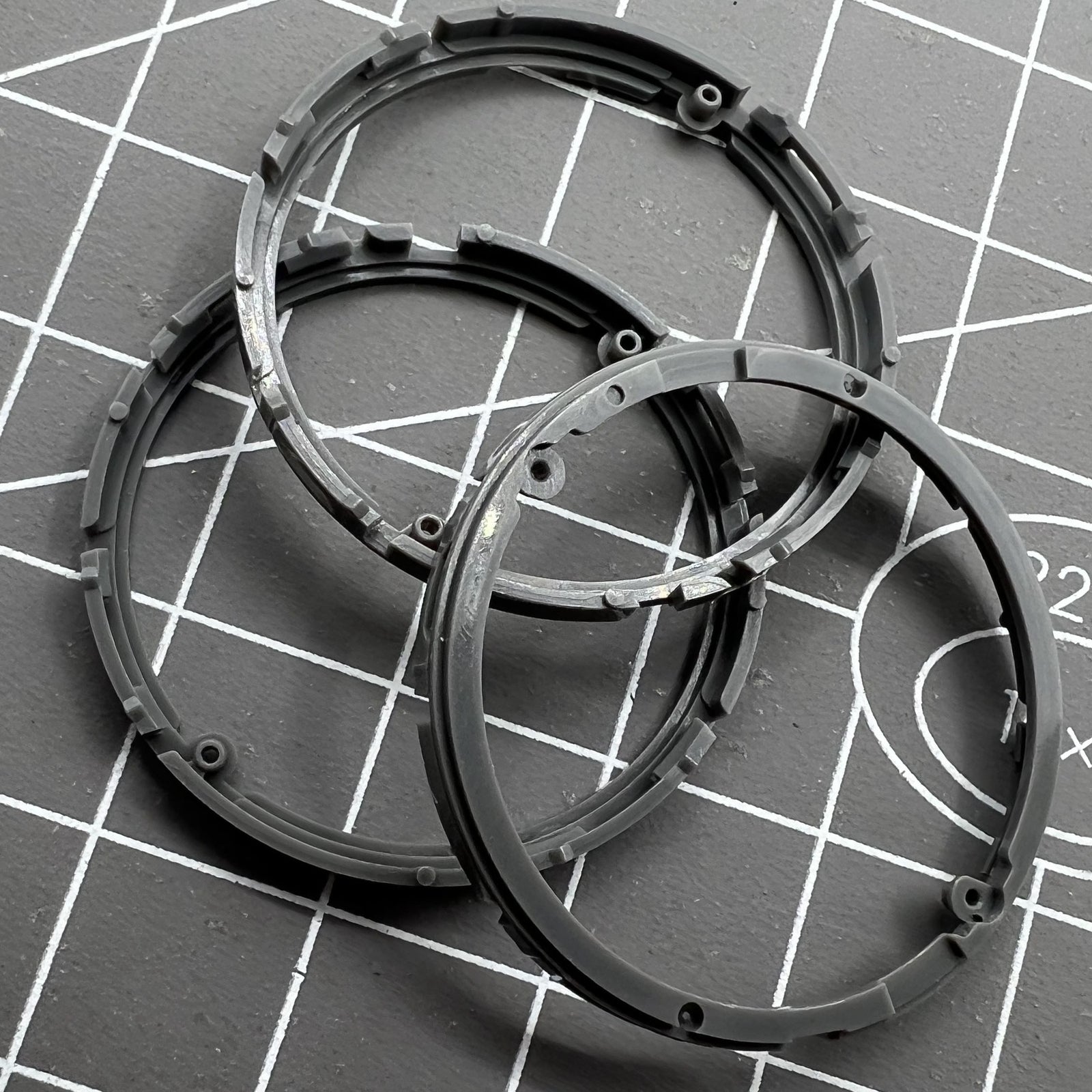 Uhrenzwischenring D�mpfermontage f�r Seiko NH70 Uhrwerk, 2 St�ck f�r pr�zise Zubeh�rmontage