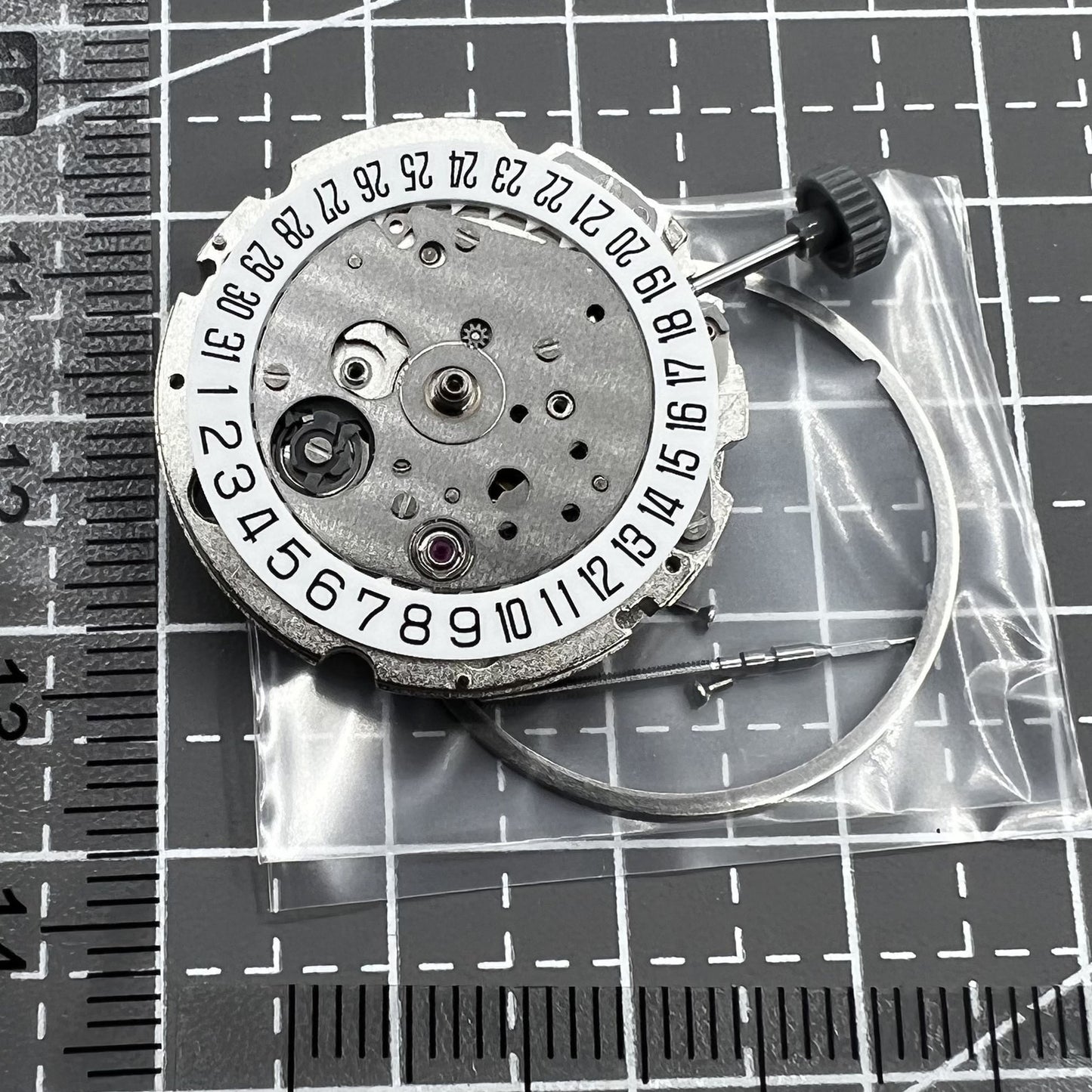 Miyota/Citizen 8215 Date At 6 White Dial Automatic Mechanical Movement