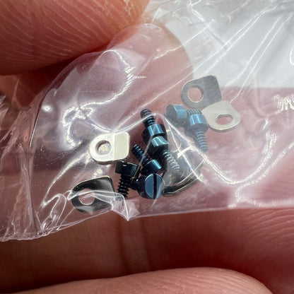 Seagull ST3600 ETA6497 watch casing clamp and screws, precision fit accessory for movement assembly.