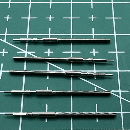 Wholesale watch winding stems compatible with Miyota 9015 movement for precise watch repairs.