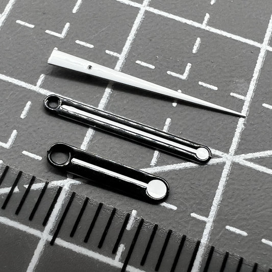 2 Sets/Pack 12mm Round Point Second Hand Watch Hands for Miyota 7T35 Movement
