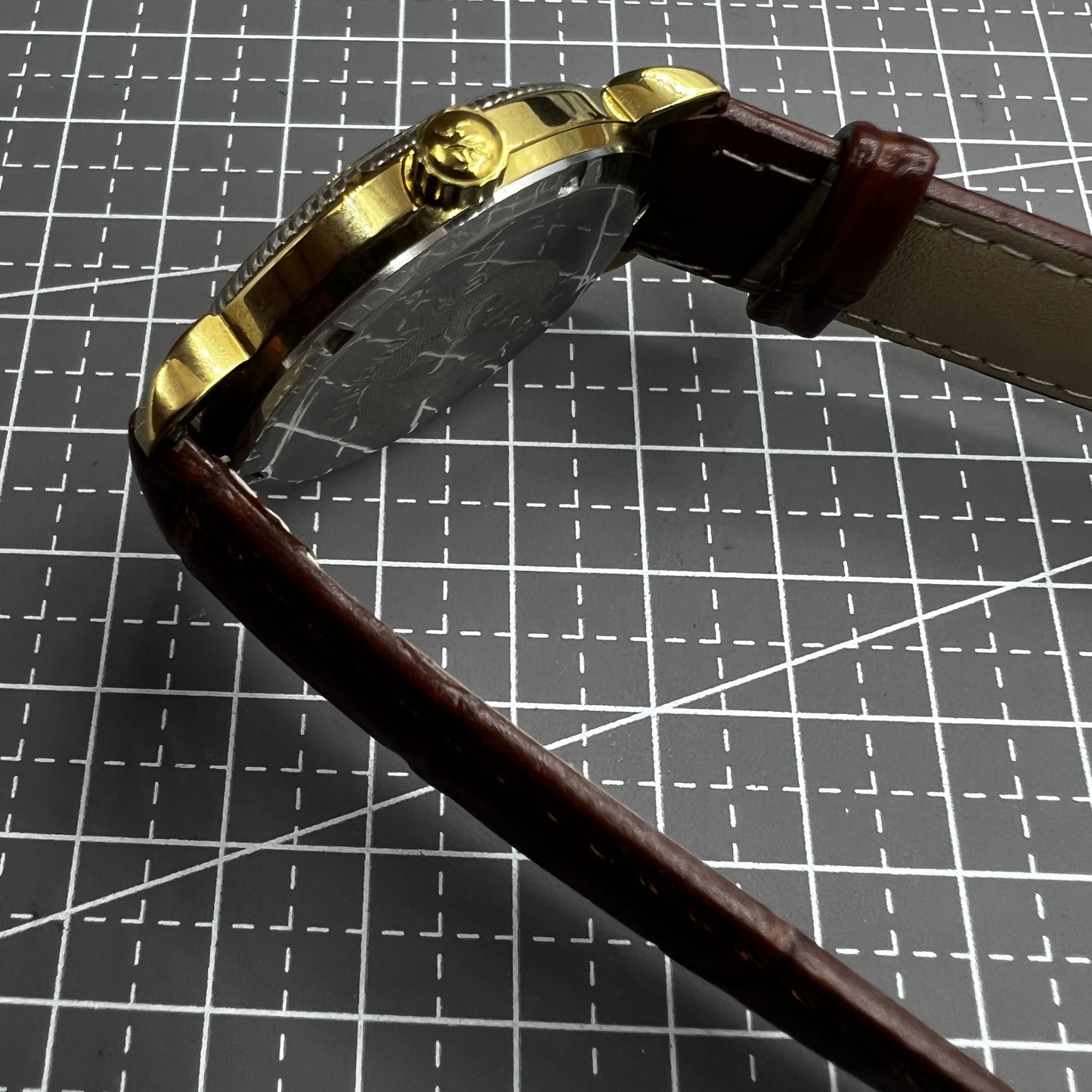 SHANGHAI JINJI Manuelle mechanische Uhr, römische Ziffern, 17 Juden, stoßfest