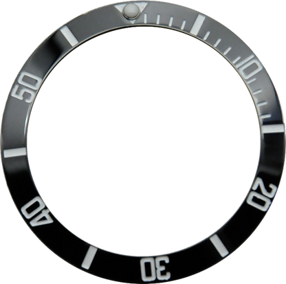 38 mm Uhrenring, Keramik-Lünetteneinsatzring für GMT-Uhr, 40 mm Gehäuse