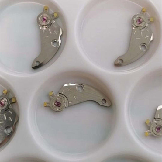Precision watch balance wheel splint for NH35 NH36 movement, ensuring accurate timekeeping.