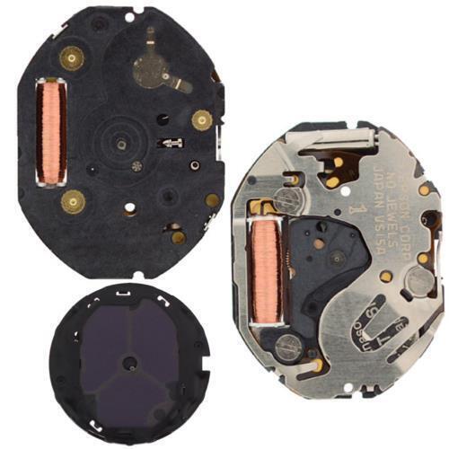 Montre Hattori Epson TMI VS15 VS15A à mouvement à quartz, énergie solaire, fabriquée au Japon