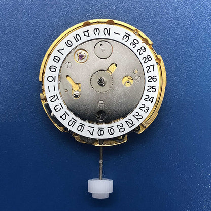 MINGZHU 2813 DG2813 automatic gold watch movement with 3 hands for precise timekeeping.