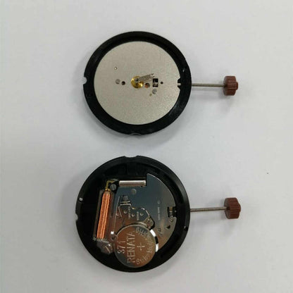 Swiss Made Ronda 513 quartz watch movement with 2 hands, precise timekeeping for watch repairs.