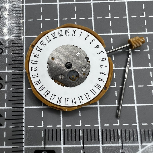 Miyota GM15 Japan Quartz Movement Date at 6 Movement